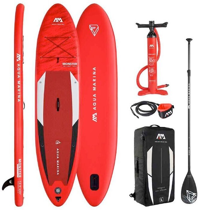 Aqua marina monster 12’ inflatable stand up paddle board offer at Anaconda
