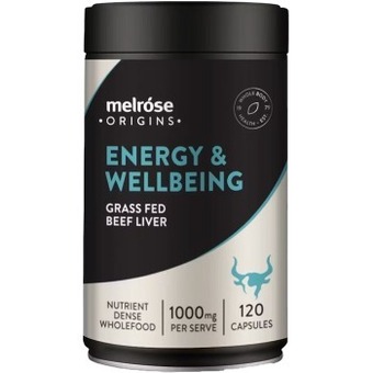 healthylife Melrose origins organ meat energy & wellbeing liver 120 capsules offer