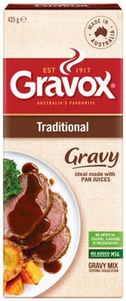IGA Gravox gravy mix 425g selected varieties offer