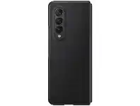 Officeworks Samsung Galaxy Z Fold3 Leather Cover Black offer