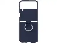 Officeworks Samsung Galaxy Z Flip3 Silicone Cover with Ring Navy offer
