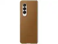 Officeworks Samsung Galaxy Z Fold3 Leather Cover Camel offer