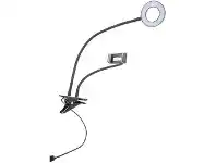 Officeworks Vivitar 2-in-1 Desk Clamp Ring Light offer
