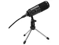 Officeworks Vivitar Condenser USB Recording Microphone offer