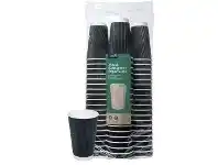 Officeworks J.Burrows Corrugated Paper Cup 454mL Black offer
