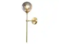 LivingStyles Dot Wall Sconce, Brass offer