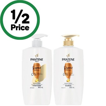 Woolworths Pantene pro-v shampoo or conditioner 900ml offer