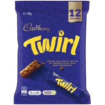 Woolworths Cadbury sharepacks 144-180g offer