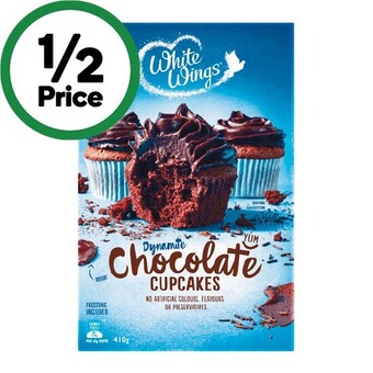 Woolworths White wings baking mixes 230-605g offer