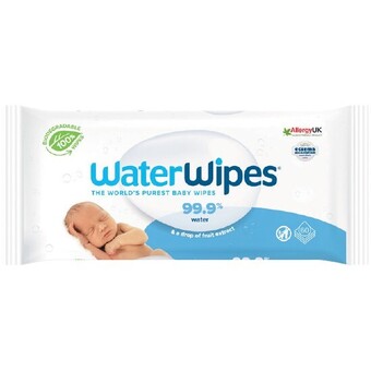 Woolworths Waterwipes baby wipes pk 60 offer