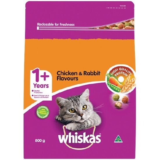 Whiskas dry cat food 800g offer at Woolworths