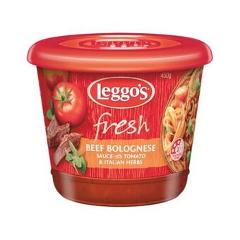 Woolworths Leggo’s fresh pasta sauce varieties 450g – from the fridge offer