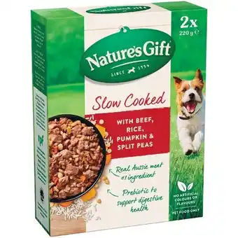 Woolworths Nature’s gift slow cooked meals 2 x 220g offer