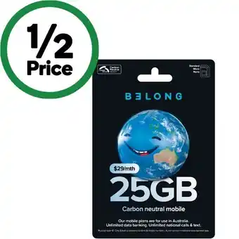 Woolworths Belong $29 starter pack‡ offer