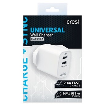 Woolworths Crest dual usb-a wall charger offer