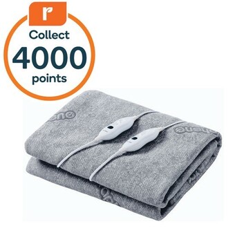 Woolworths Dreamaker graphene top electric blanket king bed – dark grey offer