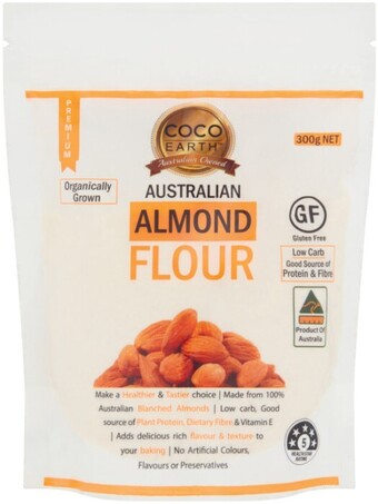 Coles Coco earth almond flour 300g offer