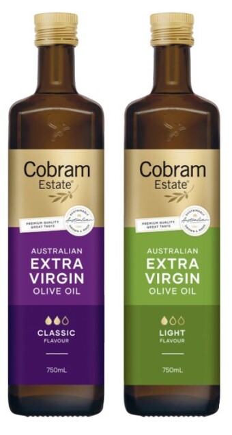 Coles Cobram estate olive oil 750ml offer