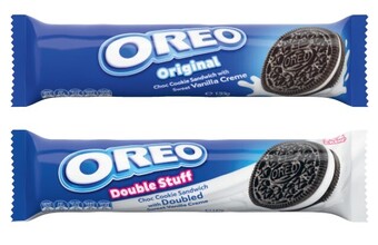 Coles Oreo cream biscuits 131g-147g offer