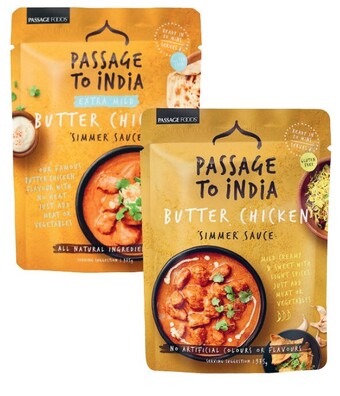 Coles Passage to india simmer sauce 375g offer