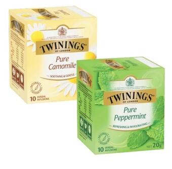 Coles Twinings tea bags 10 pack offer