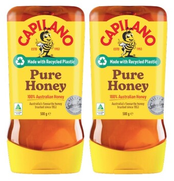 Coles Capilano 100% pure australian honey squeeze 500g offer