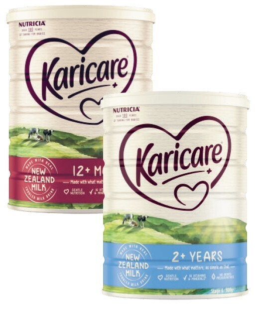 Karicare toddler milk drink stage 3 or 4 900g offer at Coles
