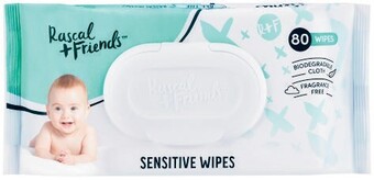 Coles Rascal + friends sensitive baby wipes 80 pack offer
