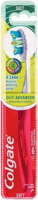 Coles Colgate 360° advanced soft toothbrush 1 pack offer
