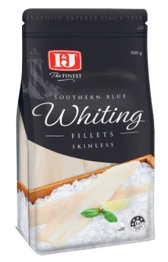 Coles I&j southern blue whiting fillets 500g offer