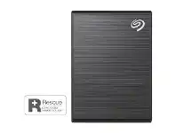 Officeworks Seagate 500GB OneTouch SSD USB-C Black offer