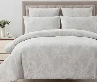 Spotlight 50% off koo elite cynthia jacquard quilt cover set offer