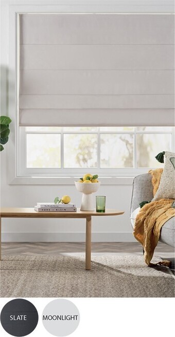 Spotlight 50% off cove blockout roman blinds offer