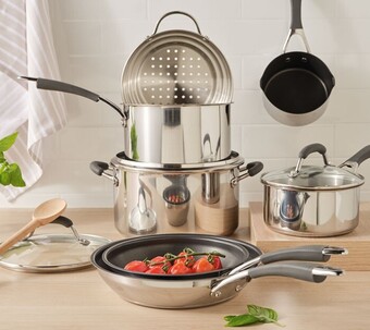 Spotlight Raco reliance 7 piece cookware set offer