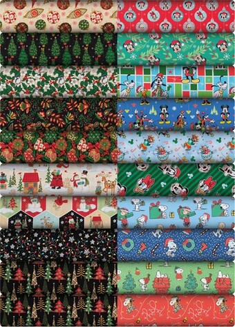 Spotlight All christmas fabrics offer