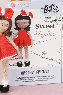 Spotlight Knitty critters sweet sophia crochet doll kit offer