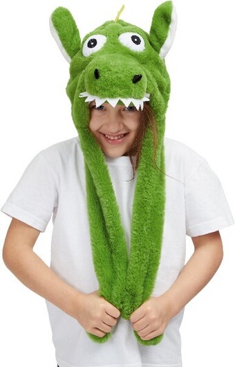 Dinosaur moving ear hat