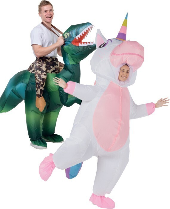 Animal adults inflatable costumes offer at Spotlight