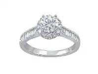 Bevilles Jewellery Love by Michelle Beville 18ct White Gold 0.90ct Diamond Ring offer