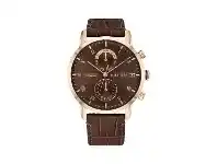 Bevilles Jewellery Tommy Hilfiger Kane Multifunction Brown Watch 1710400 offer