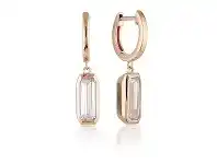 Bevilles Jewellery Georgini Emilio Rose Gold Drop Earrings offer