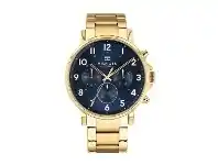 Bevilles Jewellery Tommy Hilfiger Daniel Multi Function Gold Stainless-Steel Watch Model 1710384 offer