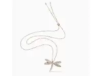 Bevilles Jewellery Swarovski Eternal Flower Rose Gold Tone Necklace offer