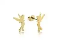 Disney Tinker Bell Gold Stud Earrings