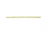Bevilles Jewellery 9ct Yellow Gold Curb Chain Necklace offer