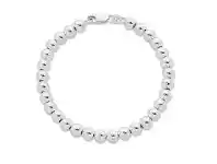 Bevilles Jewellery Sterling Silver Ball Bracelet offer