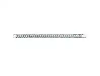 Bevilles Jewellery Stainless Steel Curb & Crystal Tennis Bracelet offer