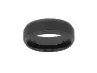 Bevilles Jewellery Stanton Made for Men Tungsten Black 8mm Ring offer