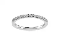 Bevilles Jewellery Truly Zac Posen Unforgettable Collection French Pave Diamond Eternity Ring offer