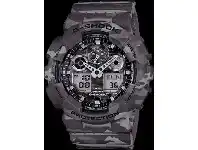 Bevilles Jewellery Casio G-Shock Camouflage Series Grey GA-100CM-8A offer